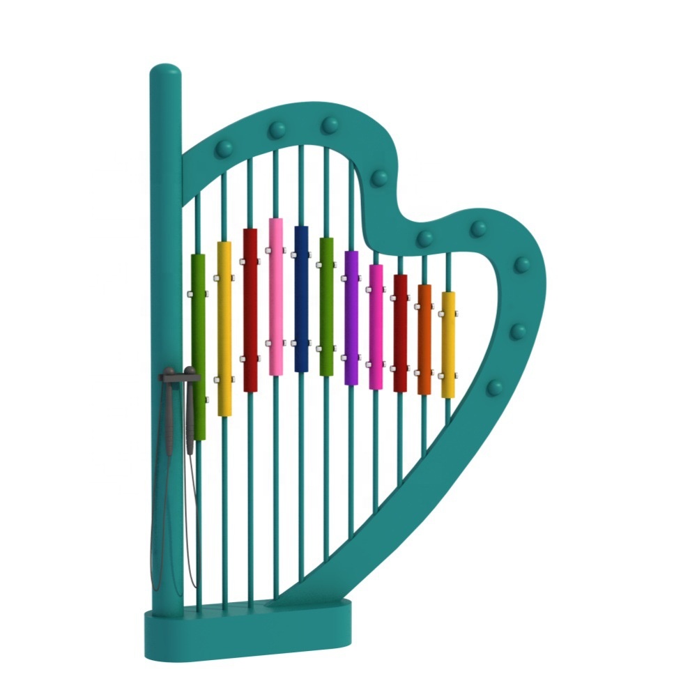 Musical Instrument Park - Buitenspeelgoedset van plastic percussie-instrumenten voor kinderen