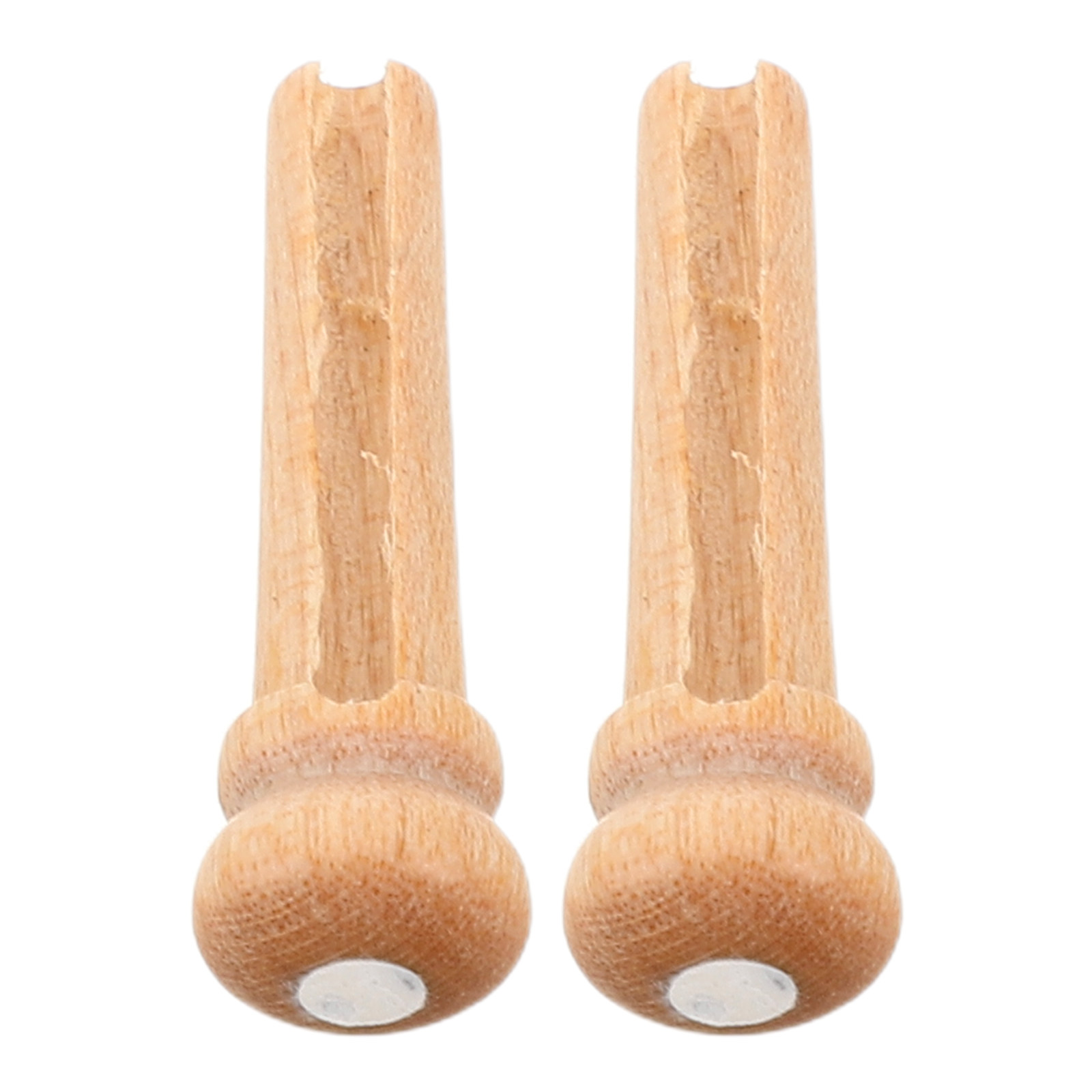 Musical Instrument Ending In A - 2 stuks esdoornhouten akoestische gitaar brugpinnen