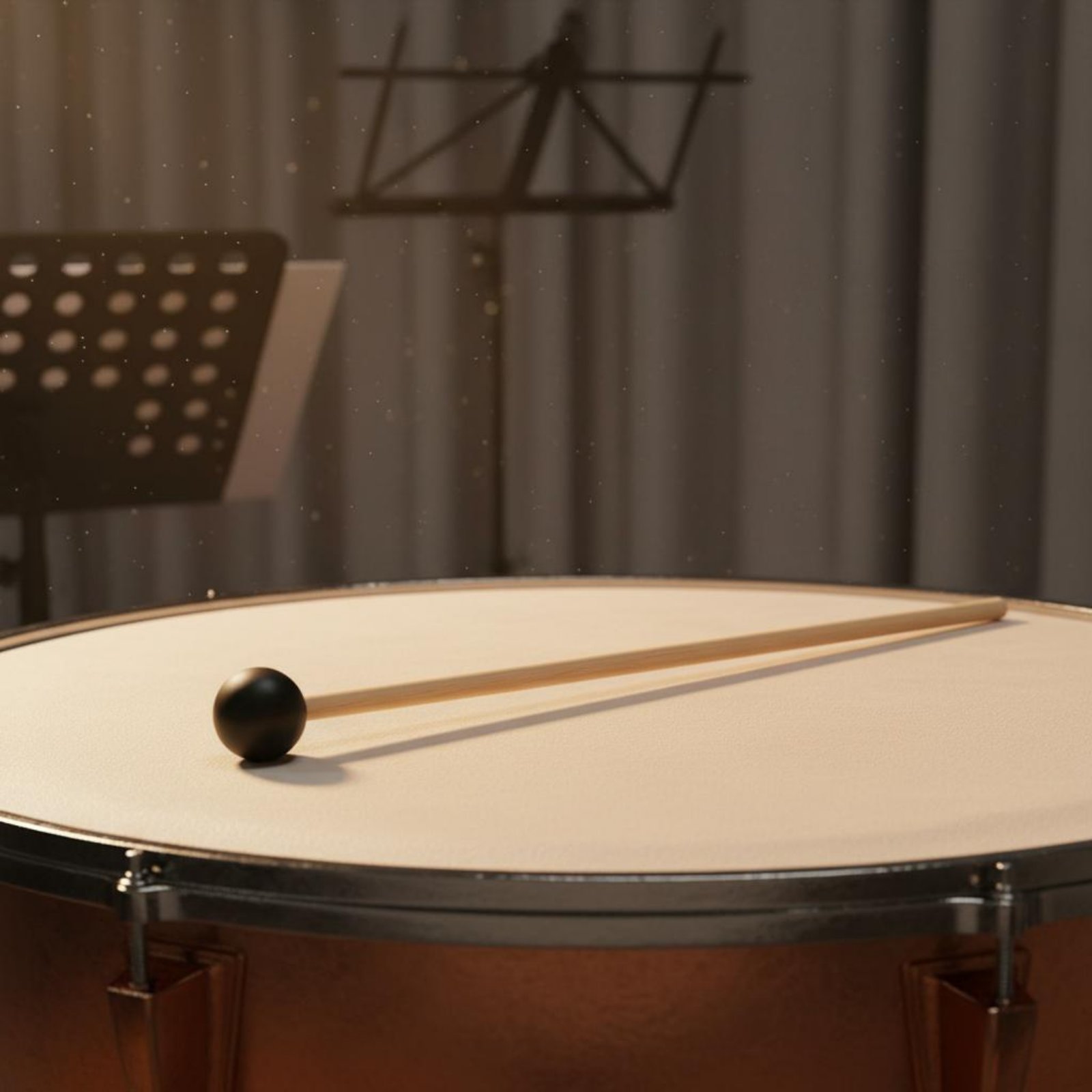 Musical Instrument Mallet - 2 stuks Black Head Mallet Duurzame