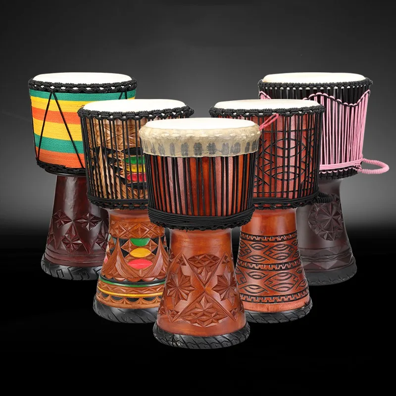 Musical Instrument Types - 12 inch Djembe Mahonie Afrikaanse Drum