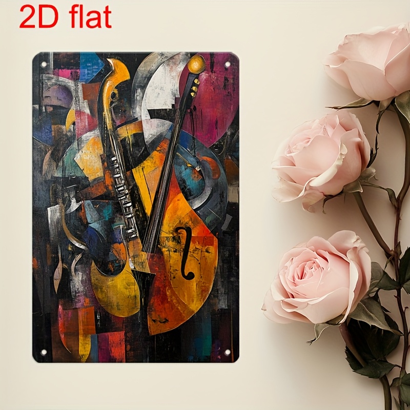 - Vintage metalen wanddecorati - Musical Instrument Sign recensie en prijs