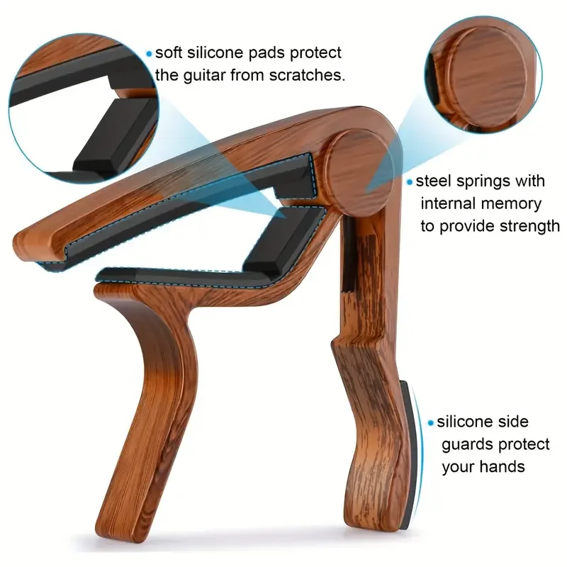 Hoogwaardige gitaarcapo van zi - Musical Instrument Types recensie en prijs