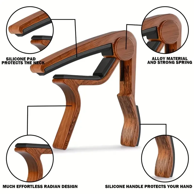 Hoogwaardige gitaarcapo van zi - Musical Instrument Types recensie en prijs
