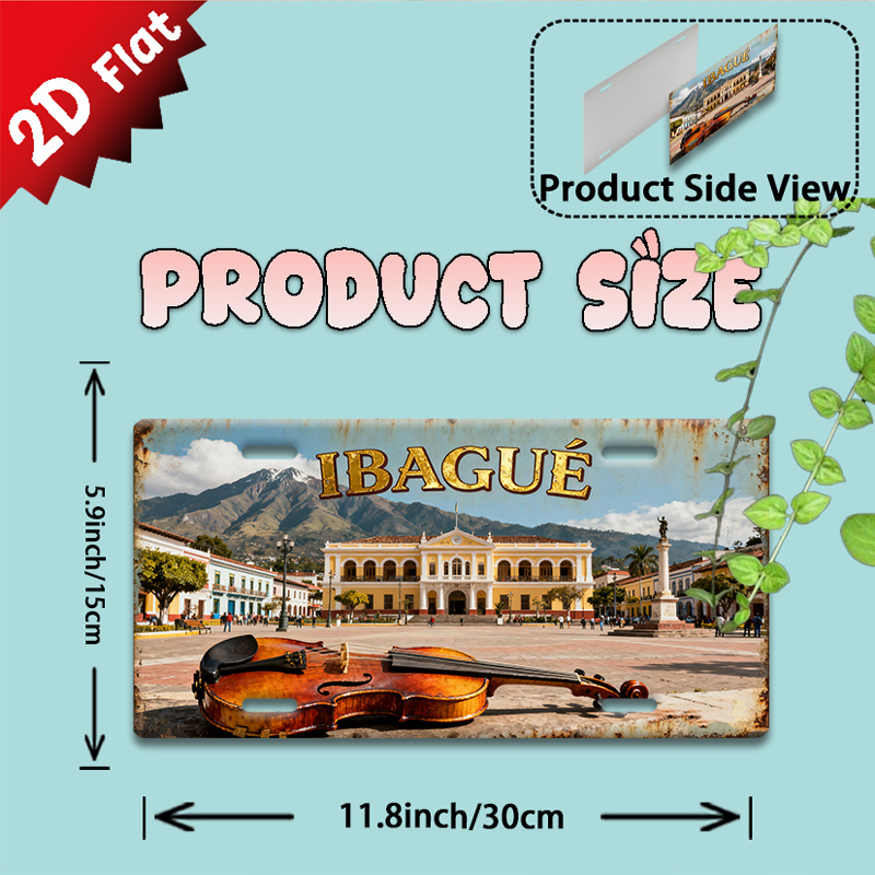 1pc Ivague metalen wandbord me - Musical Instrument Sign recensie en prijs