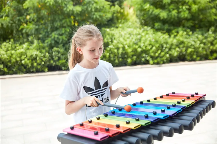 Buitenpark percussie-instrumen - Musical Instrument Park recensie en prijs