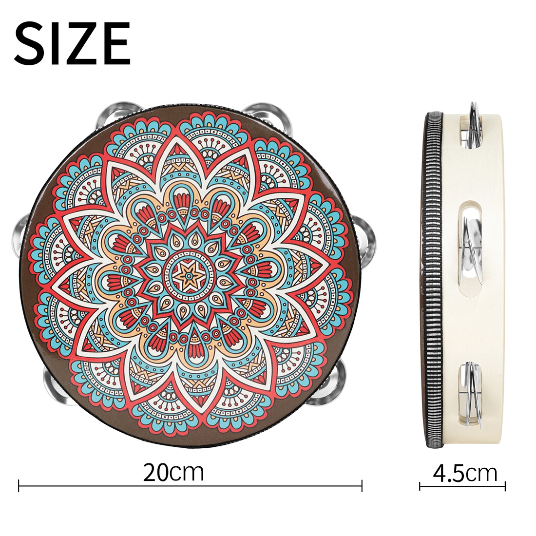 IRIN 8Inch Enkele Rij Oude Sti - Musical Instrument Types recensie en prijs
