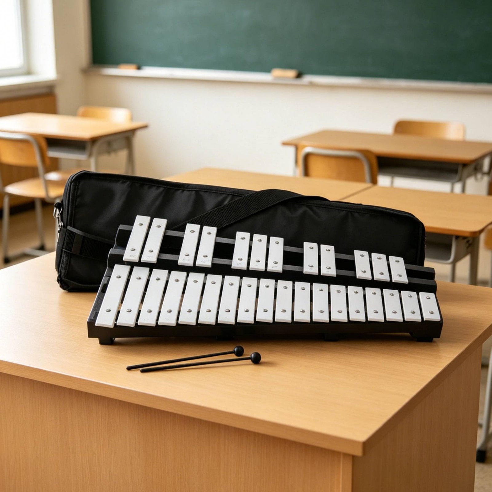 Aluminium Xylofoon met draagta - Musical Instrument Park recensie en prijs
