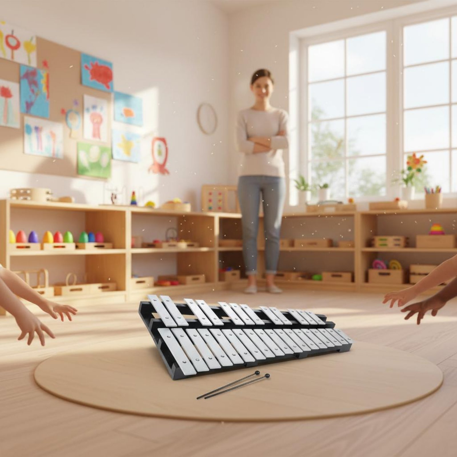 Aluminium Xylofoon met draagta - Musical Instrument Park recensie en prijs