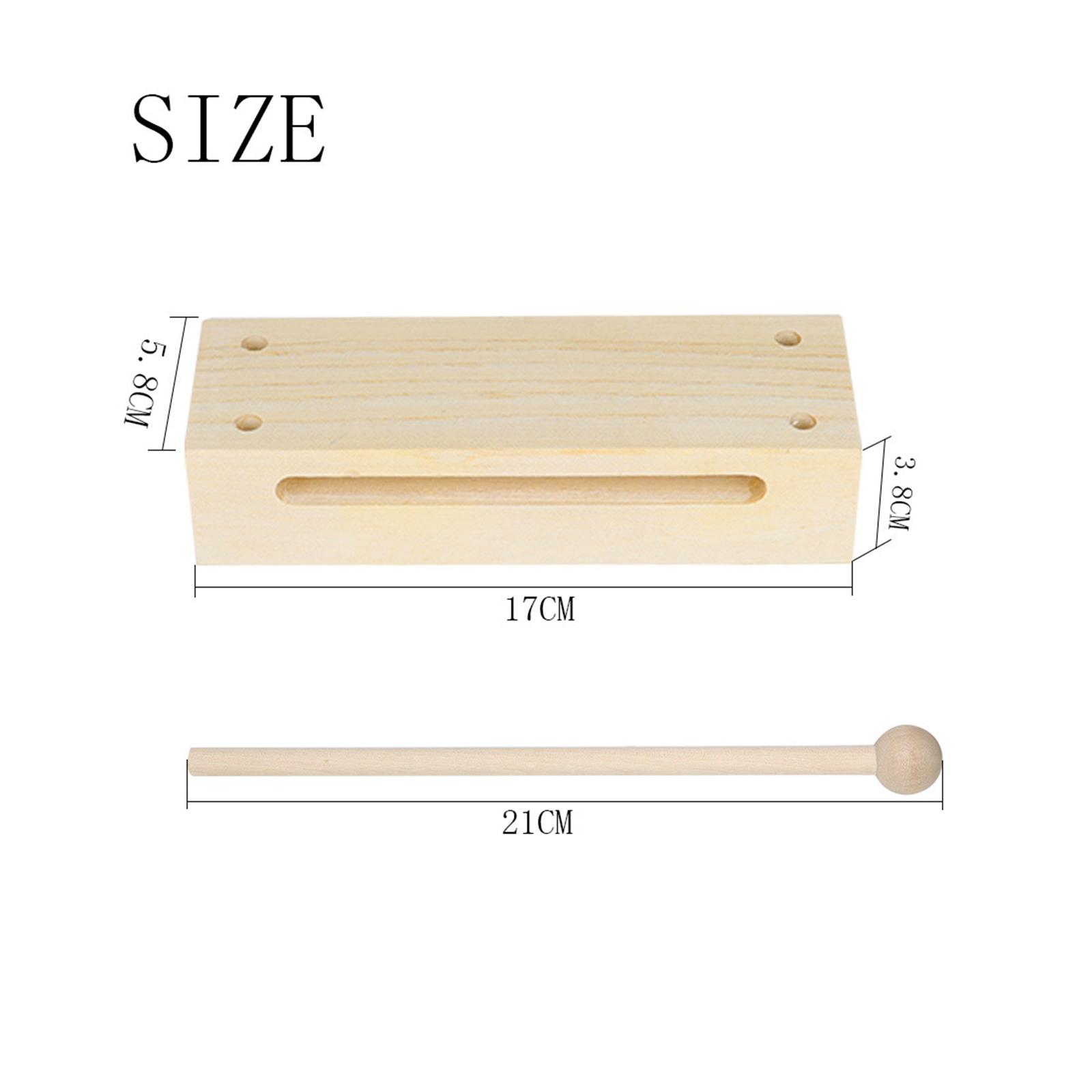 Houten blokkenmuziekinstrument - Musical Instrument Mallet recensie en prijs