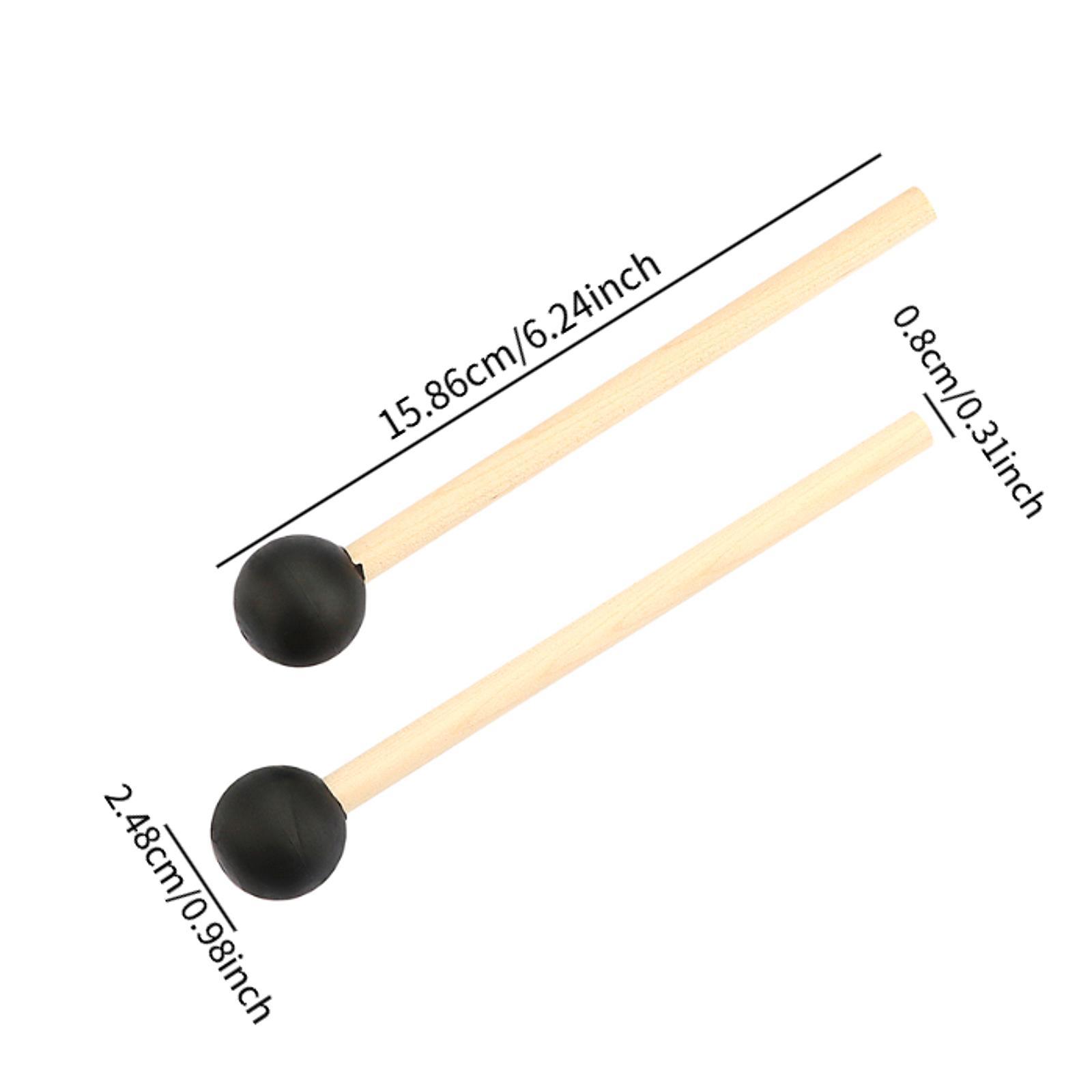 2 stuks percussie drumstokken  - Musical Instrument Mallet recensie en prijs