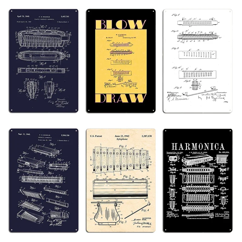 Hohner Harmonica Patent Player - Musical Instrument Sign recensie en prijs